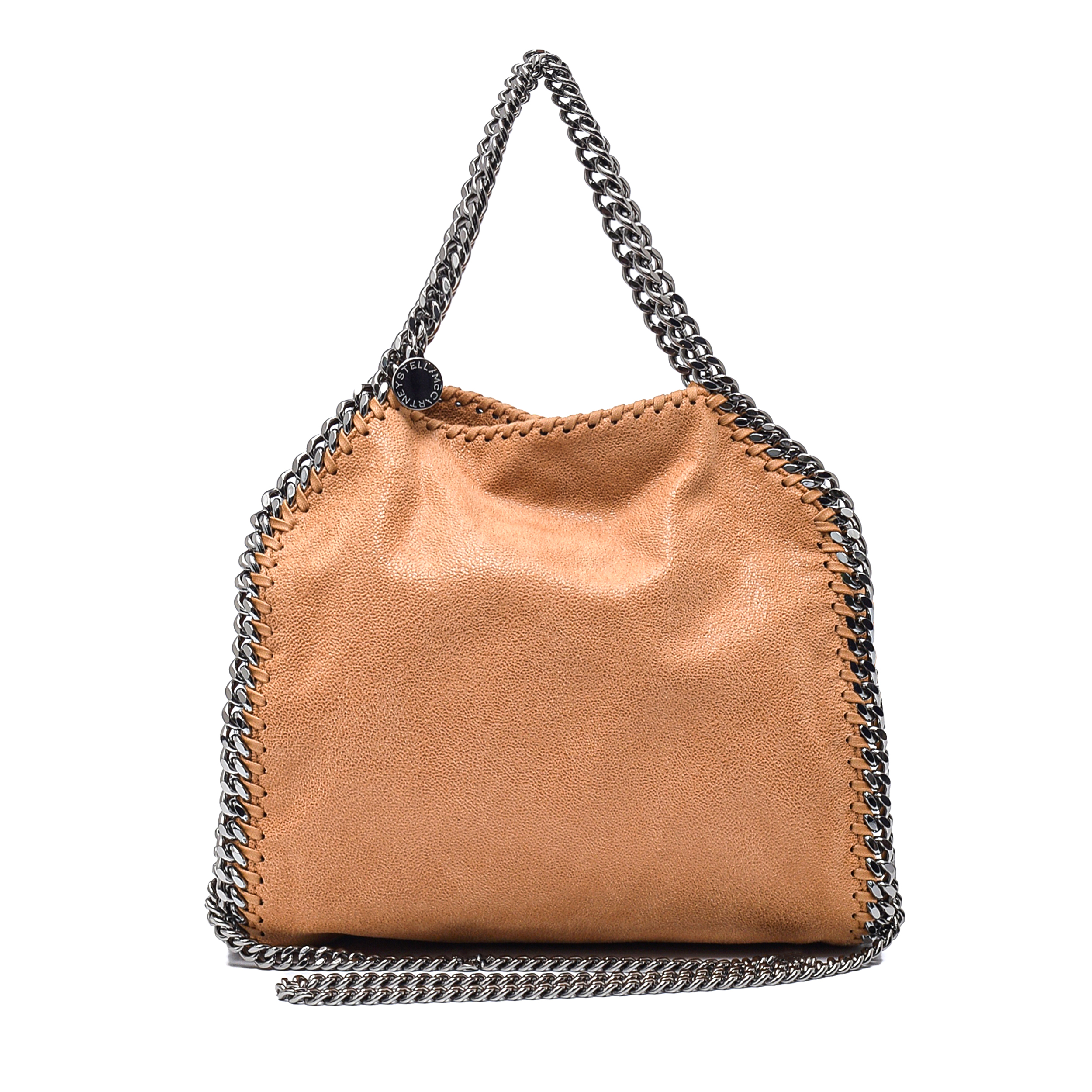 Stella Mccartney - Brown Falabella Mini Faux Leather Tiny Tote Bag